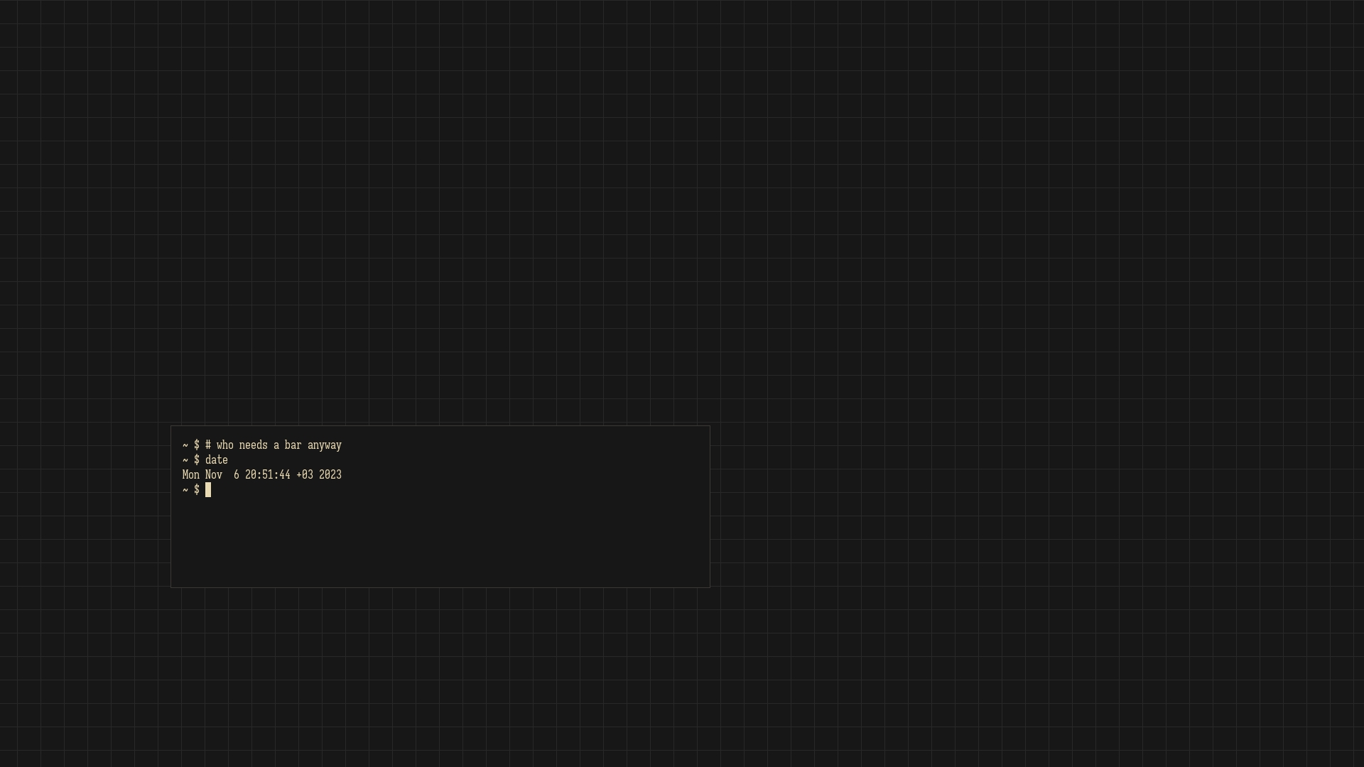 showcase of desktop on wayland gkiss part 2